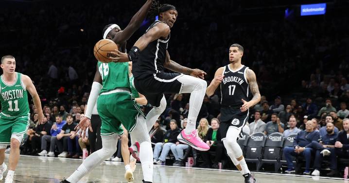 Celtics pull away from Nets, climb above .500 for first time this season