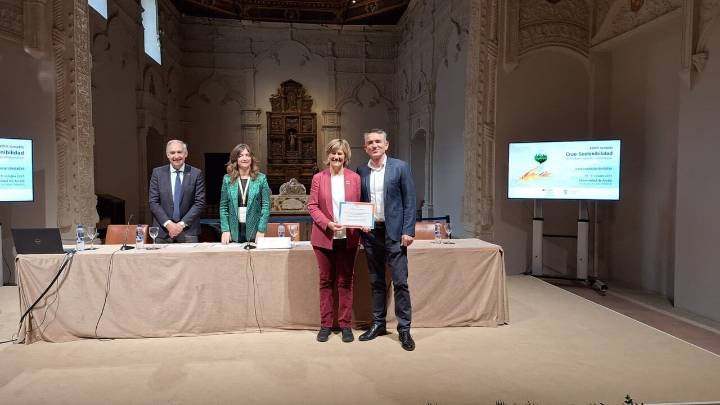 La Universidad de Zaragoza, distinguida con el Reconocimiento Global de Sostenibilidad Ambiental