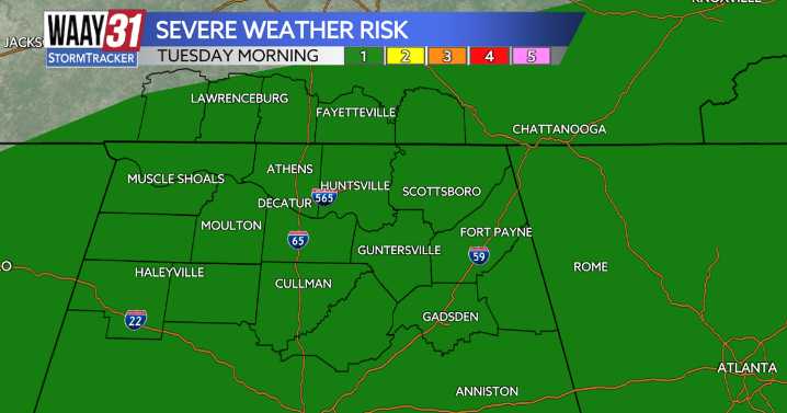 Calm now, but storms come back by Tuesday