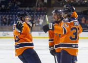 Railers’ three-goal second period lifts Worcester to 4-1 win vs. Adirondack Thunder