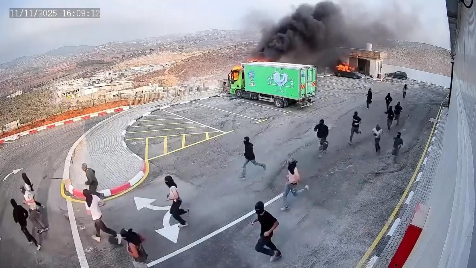 Masked Israeli settlers attack two Palestinian villages in the occupied West Bank