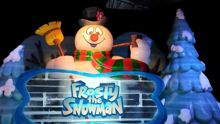 JW Marriott San Antonio brings back ICE! featuring Frosty the Snowman