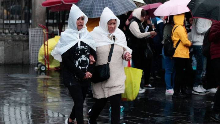 Frente frío causará bajas temperaturas y lluvias