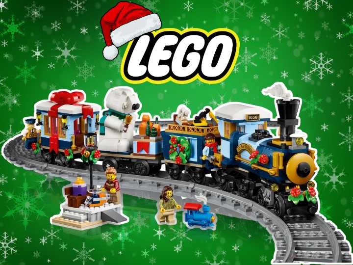 Lego new exclusive Holiday Express Train actually glides on track with first