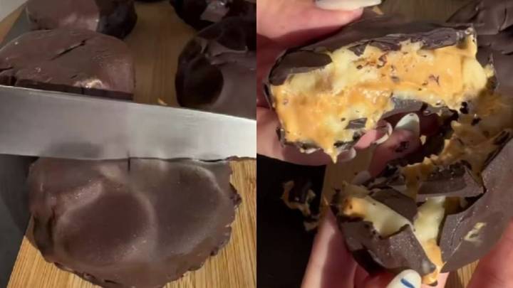 Alfajores helados de banana split: receta viral para hacer con cuatro ingredientes
