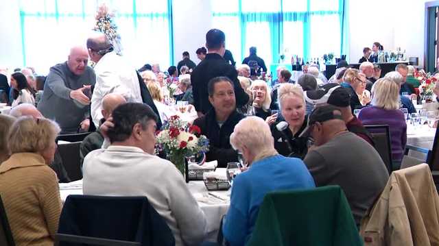Veterans treated to free meals at Tuscan Brand restaurants