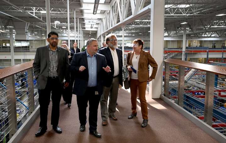 Maryland Commerce Secretary Harry Coker visits Carroll