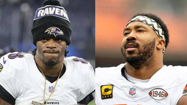 Myles Garrett Publicly Reveals Lamar Jackson’s Big Weakness Amid Ravens QB’s Injury Concerns