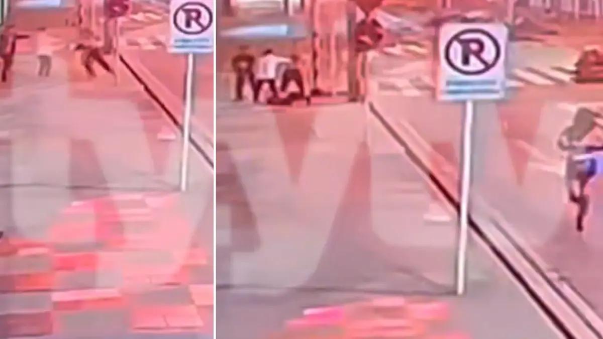 Atención: Revelan videos de la brutal golpiza que le causó la muerte al estudiante de Los Andes Jaime Esteban Moreno