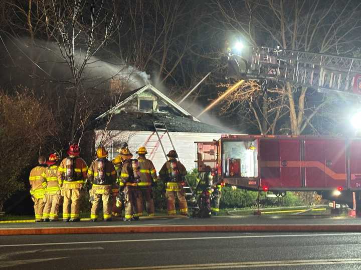 Two people displaced after fire destroys Clay home