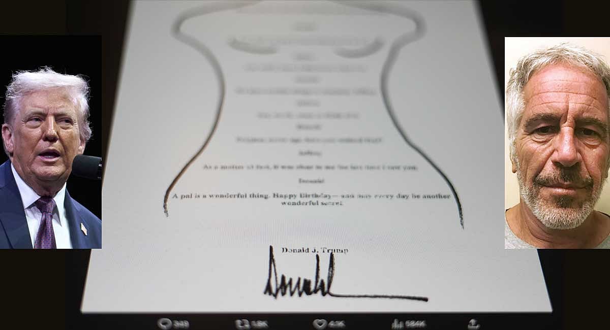 Epstein hinted that Trump knew about his activities in newly released emails, White House calls it 'fake narrative'