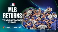 MLB returns to NBC, Peacock with 3