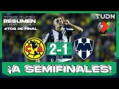 América vs. Monterrey (2-1): goles, video y resumen del partido por Liga MX 2025
