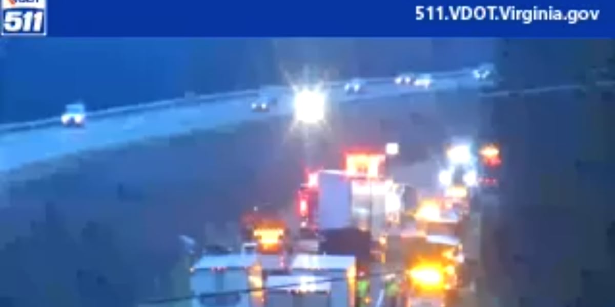 Tractor-trailer crash closes eastbound I