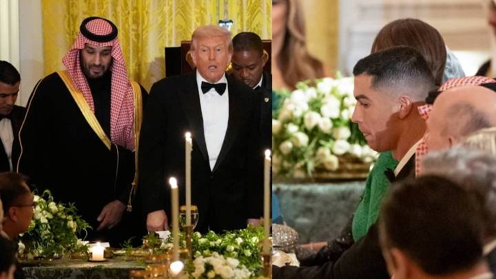 Trump Hosts Ronaldo And Saudi Arabia’s Crown Prince At The White House SportFit
