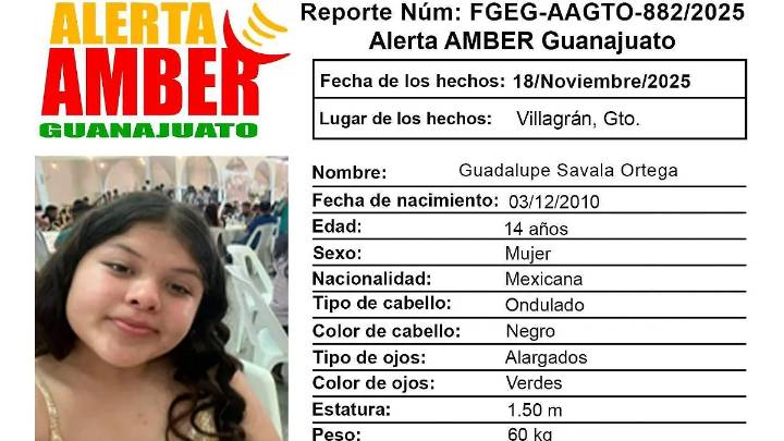 Alerta Amber Guanajuato: Buscan a seis adolescentes guanajuatenses desaparecidos