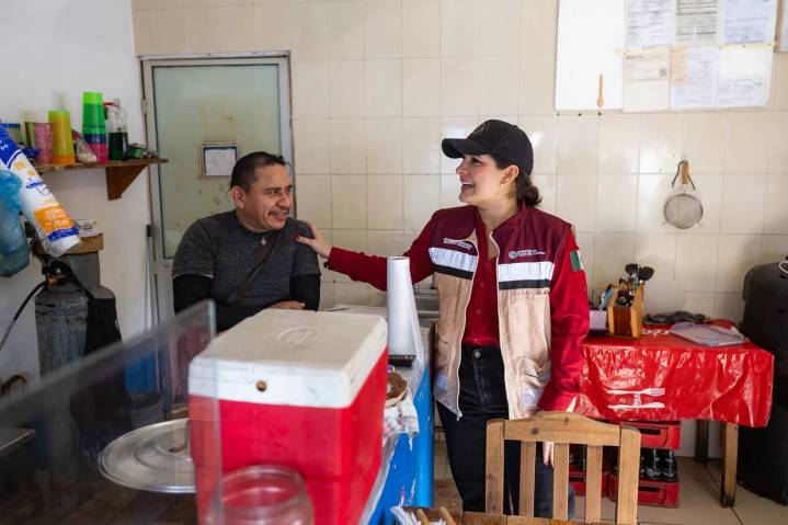 Estefanía Mercado lleva mega brigada de Servicios Públicos a La Guadalupana
