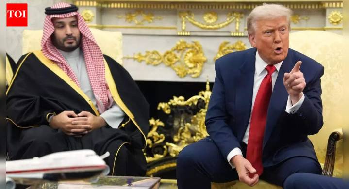 'Oh, we’re making a lot of progress, huh?’: Trump’s exchange with Palestinian journalist