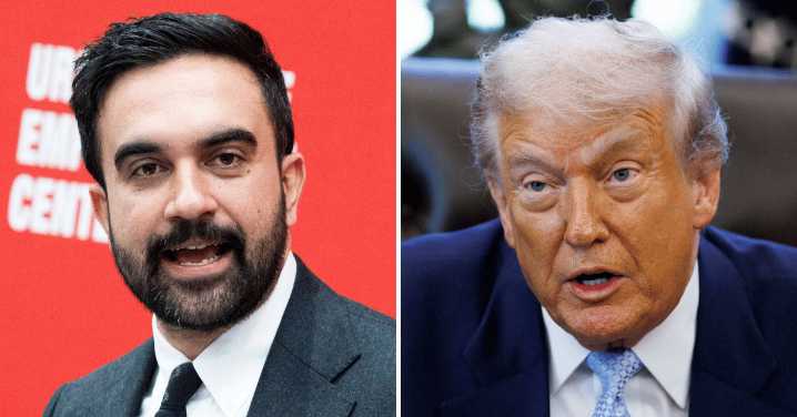 Trump Tells Mayor-elect Mamdani 'It's Okay' to Call Him a 'Fascist'