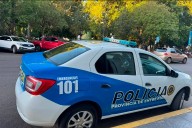 Amenazó a su madre con un cuchillo, intentó escapar y fue detenido por la Policía