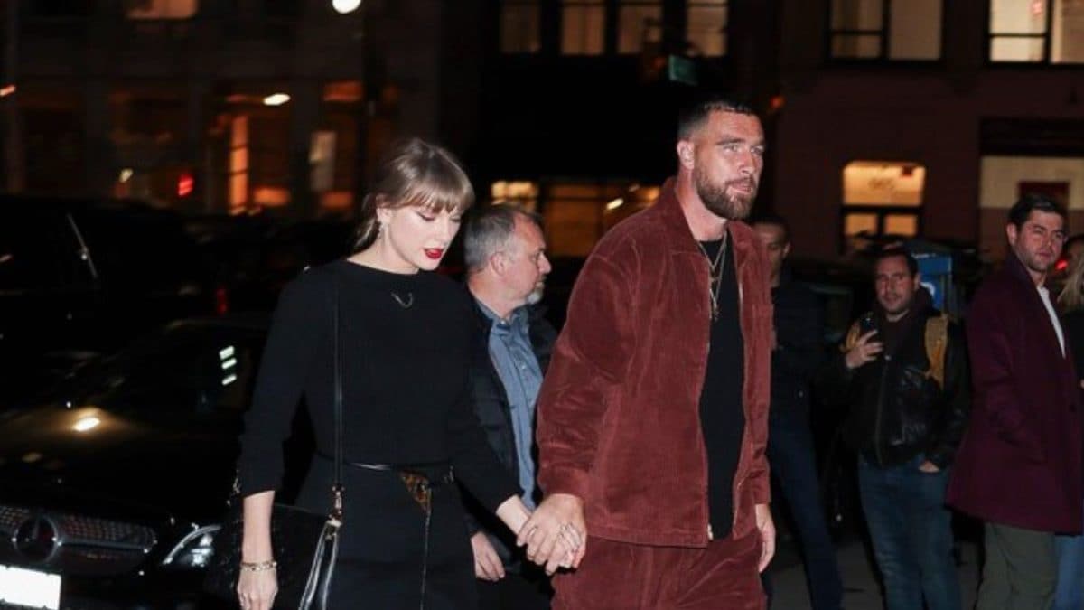 Taylor Swift And Travis Kelce Step Out Hand-In-Hand At Cosy NYC Date Night