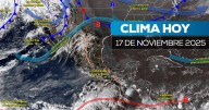 Alerta por clima en México: Frente frío provocará nieve, lluvias fuertes y vientos hoy 17 de noviembre