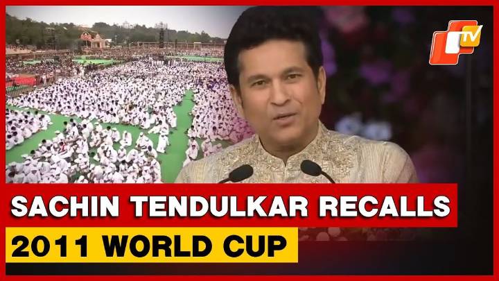 Sachin Tendulkar Remembers 2011 World Cup, Thanks Sri Sathya Sai Baba’s Blessings