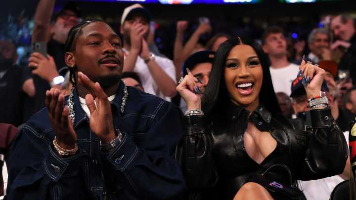 Stefon Diggs, Cardi B's son shows off Patriots gear in new photos
