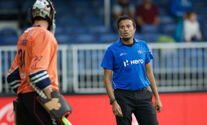 Hockey India Congratulates Raghu Prasad RV On Being Named FIH Umpire Of The Year