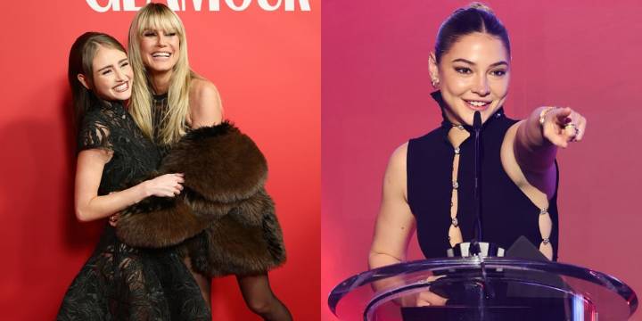 Heidi Klum & Her Daughter Leni Klum Walk the 2025 Glamour Women of the Year Award Red Carpet – Madelyn Cline Speaks On Stage! | Heidi Klum, Leni Klum, Madelyn Cline, Ruby O Fee, Sarah Mardini, Theresa