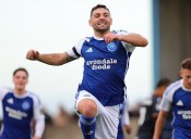 Glenavon striker confirms he is leaving club less than an hour after scoring crucial goal against Ballymena