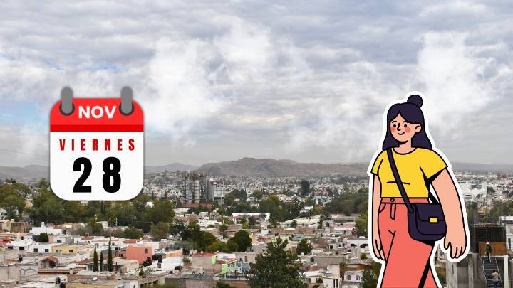 Tarde nublada pero cálida en la ciudad de Durango: pronóstico para HOY viernes 28 de noviembre