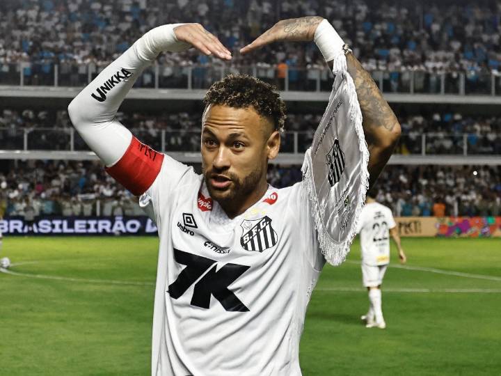 Gol de Neymar saca a Santos del descenso