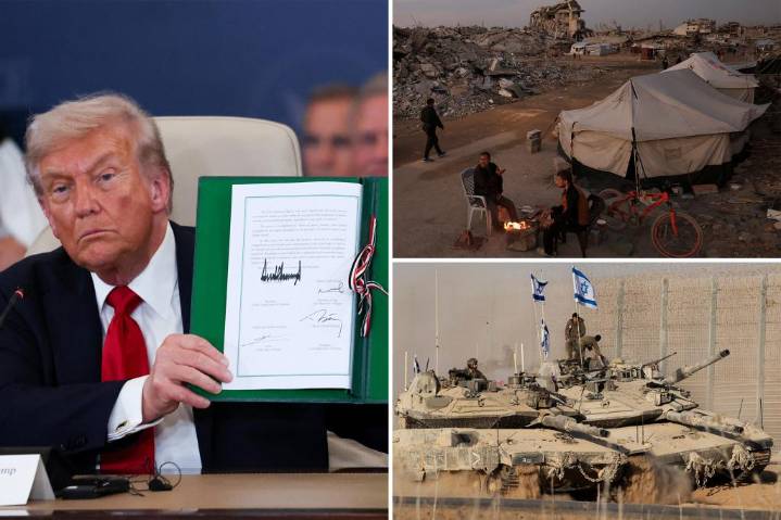 Trump's Gaza cease-fire on the brink as Hamas, Israel trade blame for truce violations