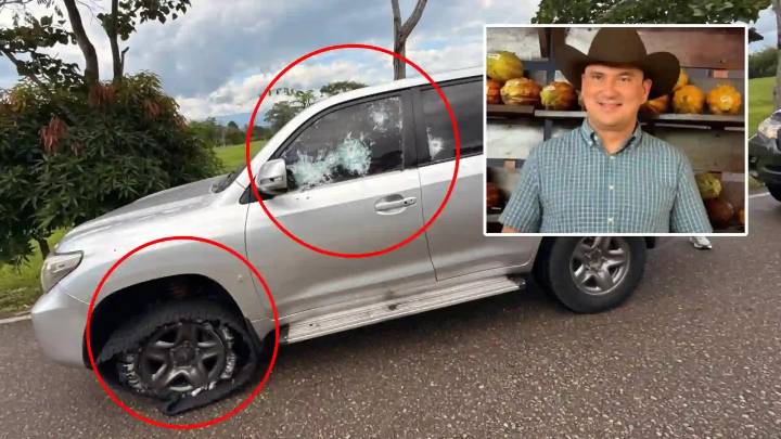 ELN instaló camión en la vía Tame – Arauca, tras el intento de asesinato contra el gobernador de Arauca