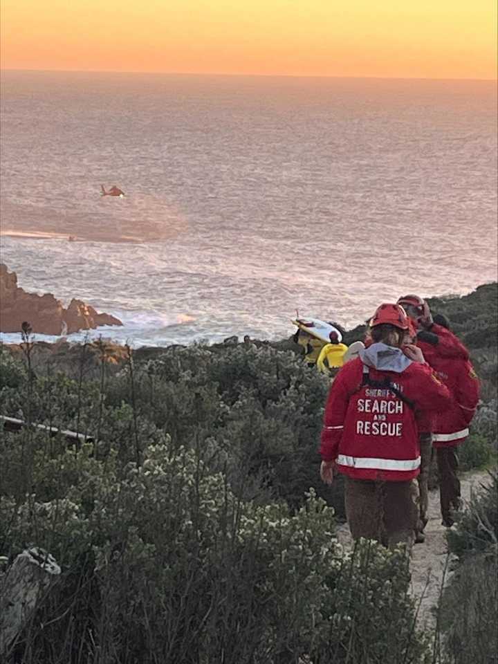 Wave drags man into ocean at same park where a father and daughter died days earlier