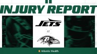 Jets Injury Report | Week 12 vs. Ravens - Wednesday