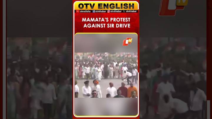 Mamata Banerjee Leads Massive Protest As Phase 2 Of SIR Rolls Out In 12 States/UTs