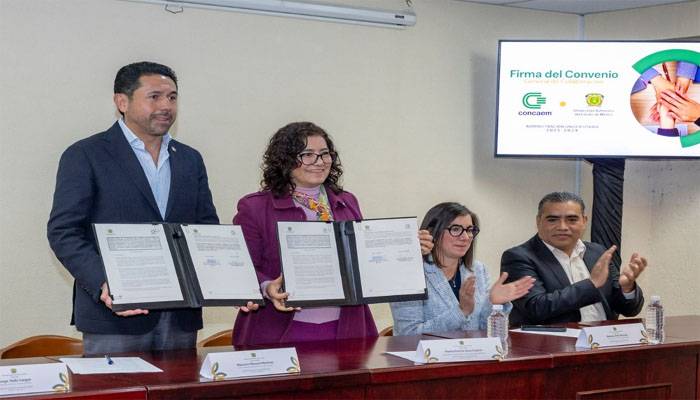 UAEMéx y CONCAEM signan alianza para integrar el saber académico