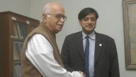 Congress distances itself from Shashi Tharoor’s praise for L K Advani