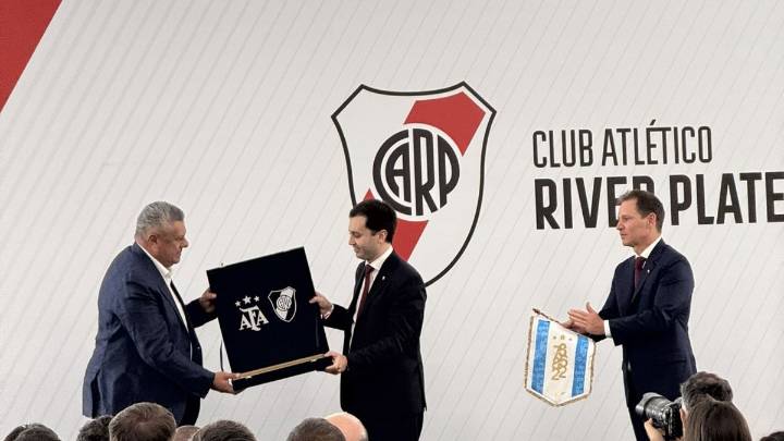 En medio de la crisis futbolística, Stefano Di Carlo asumió la presidencia de River