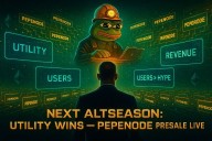 Hayes Says New Altcoins Will Work for the User, Not Hype: PEPENODE Next Crypto to Explode?