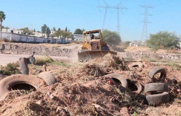 Atienden lotes baldíos de forma permanentemente con limpieza