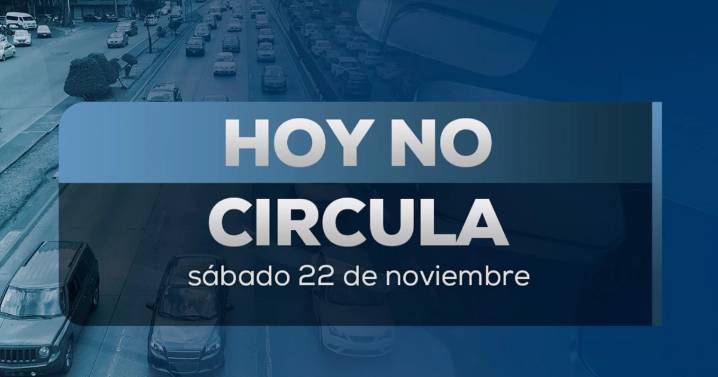 ¡Apaga los motores! Así estará operando el Hoy No Circula este sábado en la CDMX y Edomex