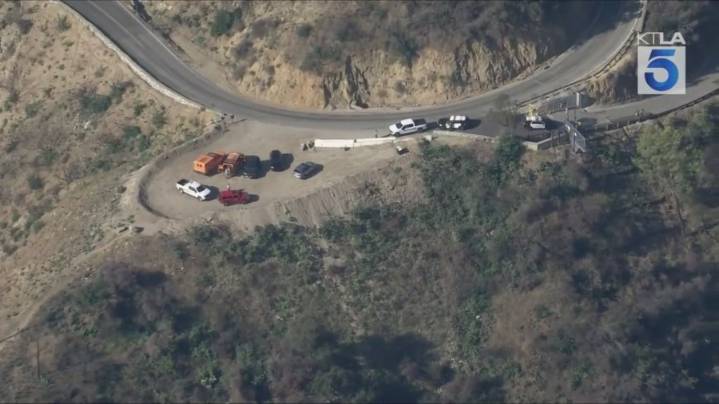 Car over cliff in Angeles National Forest, 1 fatality confirmed