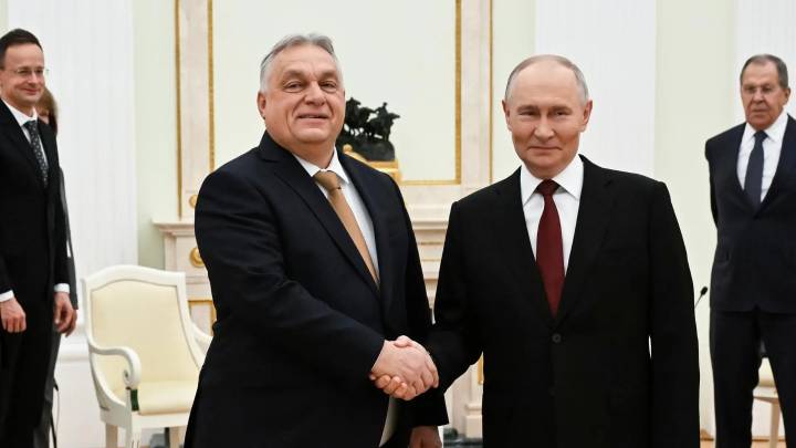 Putin acepta que Budapest acoja conversaciones de paz para Ucrania durante la visita de Orbán a Moscú
