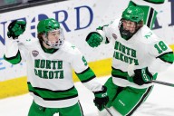 Will Zellers scores overtime goal to lift UND to series sweep
