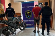 Recuperan una moto robada y trasladan a sede policial a un menor de 16 años