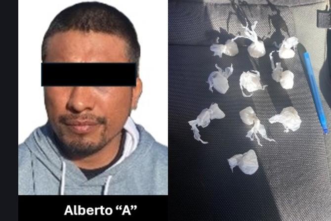 Narcomenudista, purgará 5 años de cárcel