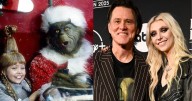 Jim Carrey y Taylor Momsen se reencuentran 25 años después del estreno de “El Grinch”